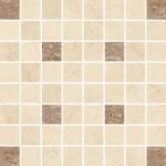 OPOCZNO LIGHT MARBLE BEIGE MOSAIC SQUARE 29X29